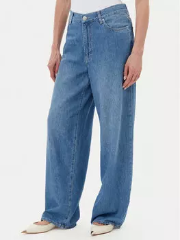Джинсы свободного кроя 104601 A2DR Pinko, синий
