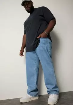 Джинсы свободного кроя 5-POCKET STHUGE, синий деним