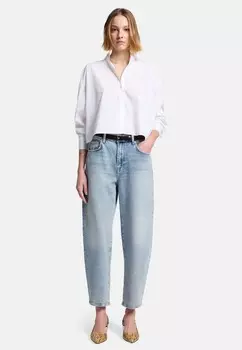 Джинсы свободного кроя 7 for all mankind, светло-голубой