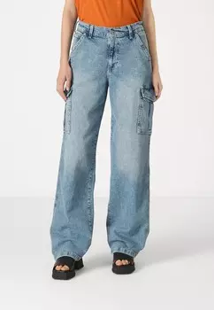 Джинсы свободного кроя 90S LOOSE FIT CARGO GALLOWAY GAP, светло-голубой деним