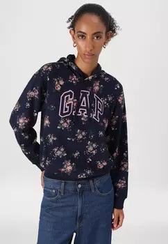 Джинсы свободного кроя Abercrombie & Fitch, темно-синий деним