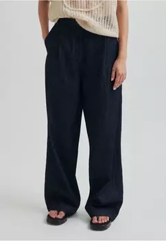 Джинсы свободного кроя ALLUET Second Female, цвет Dark Blue Denim