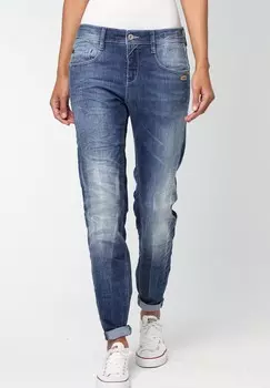 Джинсы свободного кроя AMELIE Gang, темно-синий деним