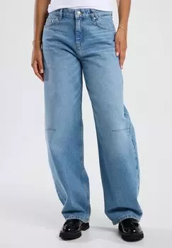 Джинсы свободного кроя America Today, синий