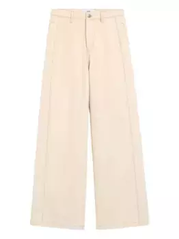 Джинсы свободного кроя AMI Paris, нейтральный