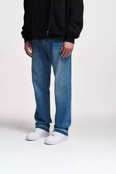 Джинсы свободного кроя Arun Open Hem 2Y Studios, темно-синие