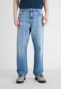 Джинсы свободного кроя ASHER Lee, синий деним