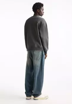 Джинсы свободного кроя BAGGY PULL&BEAR, цвет Mottled Blue