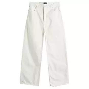 Джинсы свободного кроя Balenciaga, белый