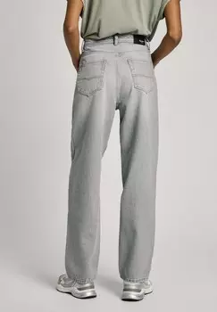 Джинсы свободного кроя BARREL UHW Pepe Jeans, синий деним