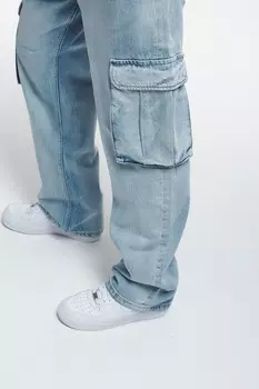 Джинсы свободного кроя BELUN BAGGY 2Y Studios, синий деним