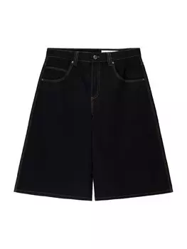 Джинсы свободного кроя Bershka, черный