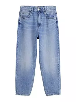 Джинсы свободного кроя Bershka, синий