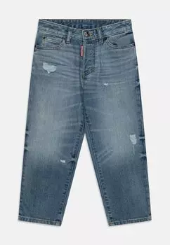 Джинсы свободного кроя BOSTON Dsquared2, цвет blue