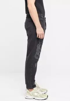 Джинсы свободного кроя Boyfriend Fit 2Y Studios, черные