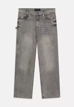 Джинсы свободного кроя BOYS WORKERSTYLE BAGGY Blue Effect, цвет light grey