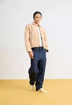 Джинсы свободного кроя BRANDON DOUBLE KNEE PANT SMITH Carhartt WIP, темно-синий деним