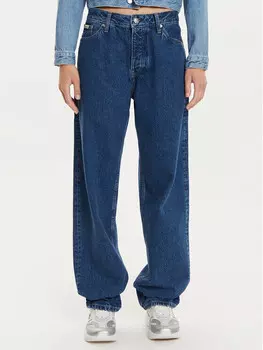Джинсы свободного кроя Calvin Klein Jeans, синий