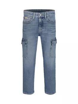 Джинсы свободного кроя Calvin Klein Jeans, синий деним