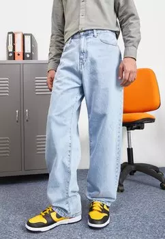 Джинсы свободного кроя Carhartt WIP LANDON PANT, цвет Light Blue