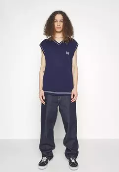 Джинсы свободного кроя Carhartt WIP SINGLE KNEE PANT SMITH, цвет Blue Rinsed