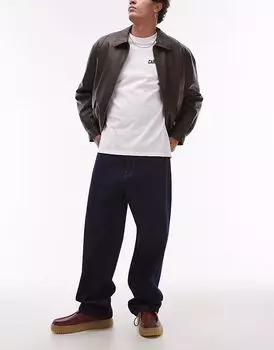 Джинсы свободного кроя Carhartt WIP Landon темно-синего цвета