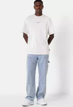 Джинсы свободного кроя CARPENTER Sixth June, светло-голубой