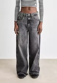 Джинсы свободного кроя CHARLIE LOOSE Tommy Jeans, черный деним