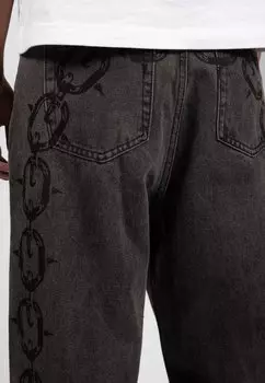 Джинсы свободного кроя CHROME CASPER PANT UNISEX Wasted Paris, черный