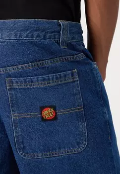 Джинсы свободного кроя CLASSIC LABEL UNISEX Santa Cruz, синий деним