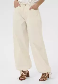 Джинсы свободного кроя Cream, бежевый