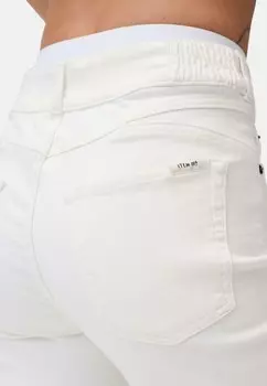 Джинсы свободного кроя CROPPED HIGH RISE DENIM ITEM m6, белый
