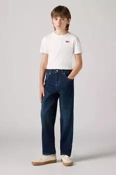 Джинсы свободного кроя цвета темного индиго Levi'S, синий