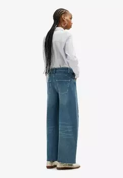 Джинсы свободного кроя Desigual, синие