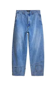 Джинсы свободного кроя Desigual, синий