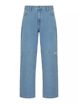 Джинсы свободного кроя DICKIES DOUBLE KNEE, синий деним