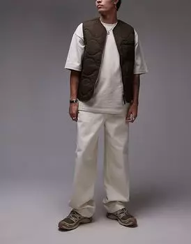 Джинсы свободного кроя Dickies Madison цвета экрю