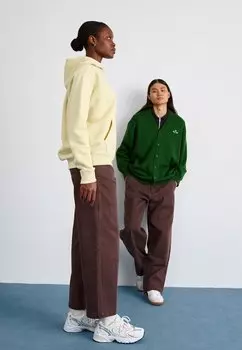 Джинсы свободного кроя DOUBLE KNEE WORKER UNISEX Obey Clothing, темно-коричневый