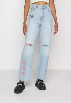 Джинсы свободного кроя Dr.Denim, светло-синий