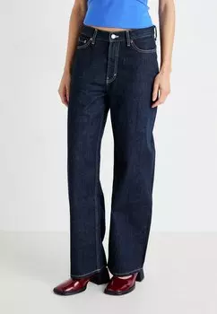 Джинсы свободного кроя DYNASTY LOW LOOSE JEANS Weekday, синий