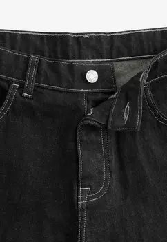 Джинсы свободного кроя EDIT BAGGY LOOSE FIT Next, черный