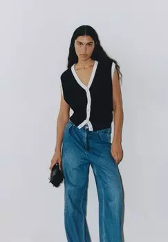 Джинсы свободного кроя EDITED, синий