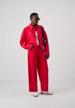 Джинсы свободного кроя FOSS 2nd Day, красный