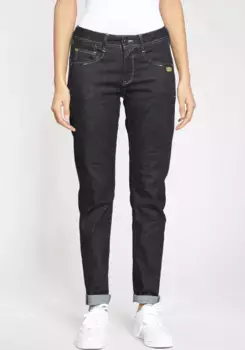 Джинсы свободного кроя GANG "94AMELIE", с эффектами потертости, цвет Prewashed