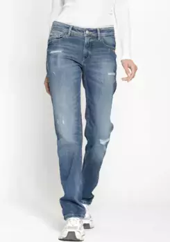 Джинсы свободного кроя GANG "94AMELIE STRAIGHT", цвет Mid Blue Worn