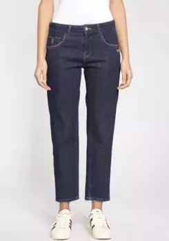 Джинсы свободного кроя GANG "94Rubinia Cropped", цвет Raw Abrasion