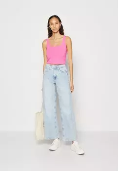 Джинсы свободного кроя GAP, легкая стирка Wide Leg Susan