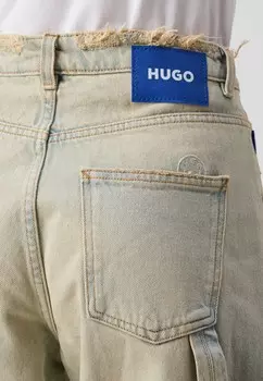 Джинсы свободного кроя GETARA HUGO, светло-голубой