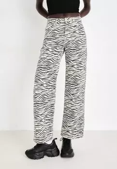 Джинсы свободного кроя Gina Tricot, черный