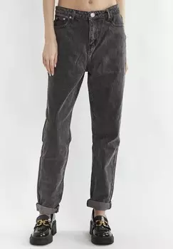 Джинсы свободного кроя Glamorous, черный деним